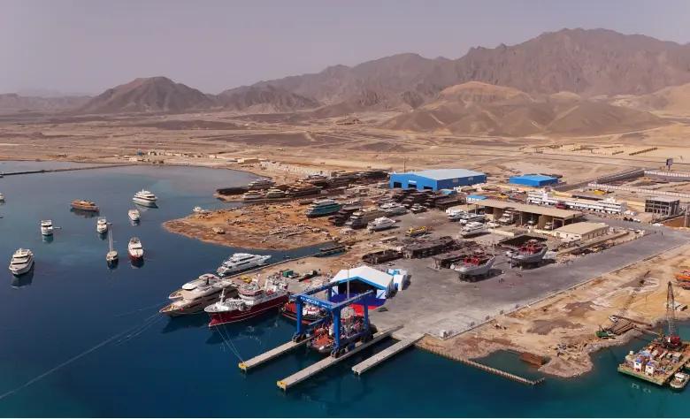 Red Sea Shipyard waterfront facilities